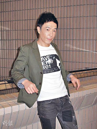 黃貫中表示到台北演出期間，會有親友幫忙照顧朱茵。（攝影/記者﹕孫慧莊）