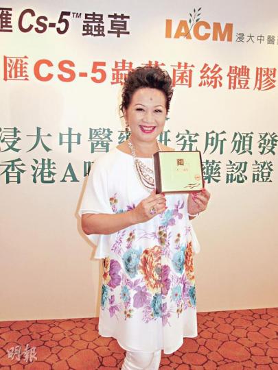 薛家燕透露中秋節將於工作中度過。（攝影/記者：柯美）