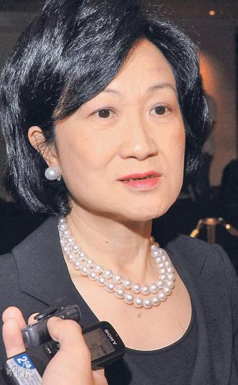 新民黨主席葉劉淑儀透露，下周與特首梁振英會面，商談加入行政會議。（劉焌陶攝）
