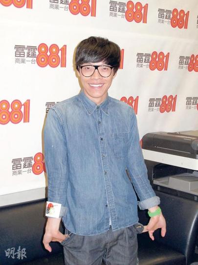 盧廣仲透露今次個唱將會是當兵前最後一次大型演出，故希望瘋狂一下。（攝影/記者：楊安莉）