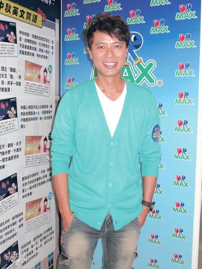 李克勤透露2個囝囝最愛吃月餅。（攝影/記者﹕孫慧莊）

