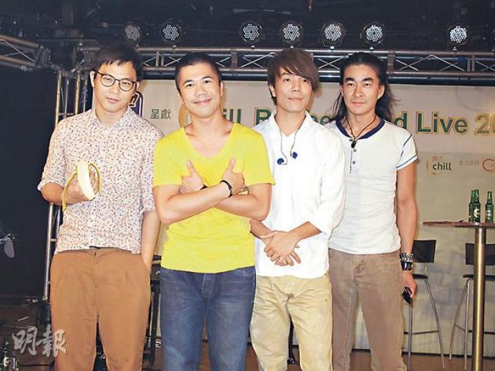 RubberBand前晚在九展舉行音樂會，為12月紅館騷預演。（攝影/記者﹕李潔盈）