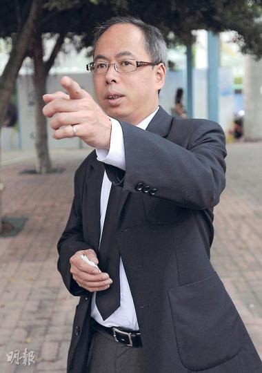 港九小輪控股總經理伍兆緣（圖）表示，海泰號船長情緒仍波動，需服精神科藥物，而船長已與公司所聘律師會面。（余俊亮攝）