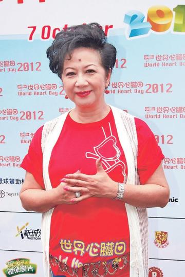 薛家燕得知惠天賜的死訊大感愕然。（攝影/記者：陳釗）