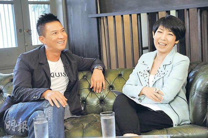 張家輝難忘在內地拍劇的苦况。(攝影/記者:葉靜文) 張家輝難忘在內地拍劇的苦况。(攝影/記者:葉靜文)