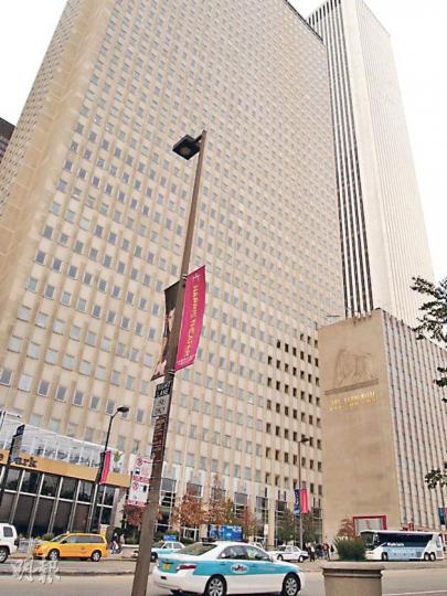 位於市中心的Prudential Plaza,正是奧巴馬全國競選總部所在。(余偉邦攝) 位於市中心的Prudential Plaza,正是奧巴馬全國競選總部所在。(余偉邦攝)