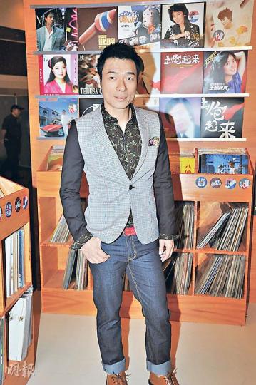 許志安暫不接受查小欣訪問。(攝影:鍾偉茵) 許志安暫不接受查小欣訪問。(攝影:鍾偉茵)