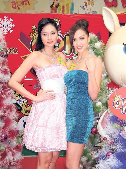 Ana R.(左)與Jessica C.(右)同樣有愛情滋潤,難怪一臉春風。(攝影/記者:李潔盈) Ana R.(左)與Jessica C.(右)同樣有愛情滋潤,難怪一臉春風。(攝影/記者:李潔盈)