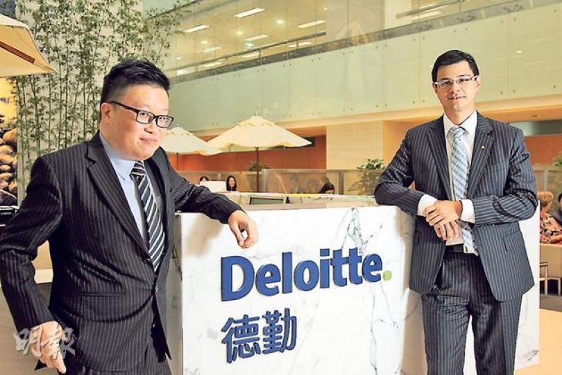 德勤企業重整服務亞太區主管合伙人黎嘉恩(左)形容DBC接管案為「非一般」。圖右為德勤企業風險管理服務主管黃皓禮。(林俊源攝) 德勤企業重整服務亞太區主管合伙人黎嘉恩(左)形容DBC接管案為「非一般」。圖右為德勤企業風險管理服務主管黃皓禮。(林俊源攝)