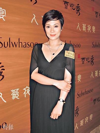 張可頣坦言跟TVB已沒有合約,爭獎機會微乎其微。(攝影/記者﹕林蘊兒) 張可頣坦言跟TVB已沒有合約,爭獎機會微乎其微。(攝影/記者﹕林蘊兒)