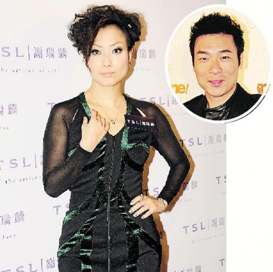 鄭秀文絕不信男友許志安(圓圖)會在BIG FOUR演唱會向她求婚,更指結婚事宜私底下便可以。Sammi講到出口,相信安仔也不敢亂來。(攝影:孫華中) 鄭秀文絕不信男友許志安(圓圖)會在BIG FOUR演唱會向她求婚,更指結婚事宜私底下便可以。Sammi講到出口,相信安仔也不敢亂來。(攝影:孫華中)