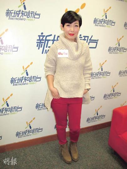 黎芷珊即將為商台主持《一圈圈》。（攝影/記者：柯美）