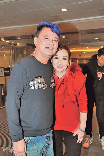 阿叻笑言黃杏秀送了個心給他。（攝影：鍾偉茵）
