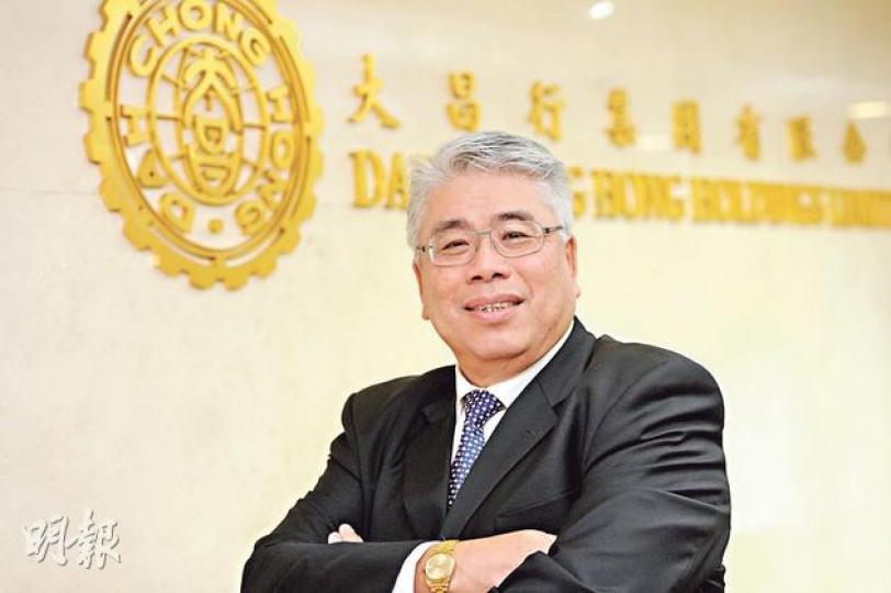 大昌行行政總裁葉滿堂說,做企業最大的風險是政治風險。儘管政治無法預測、無力抵擋,但CEO的職責就是透過各種方式淡化外部風險,防患於未然。(尹錦恩攝) 大昌行行政總裁葉滿堂說,做企業最大的風險是政治風險。儘管政治無法預測、無力抵擋,但CEO的職責就是透過各種方式淡化外部風險,防患於未然。(尹錦恩攝)