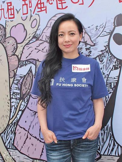鄧萃雯表示若有適合角色,她願意為任何電視台效力。(攝影/記者:柯美) 鄧萃雯表示若有適合角色,她願意為任何電視台效力。(攝影/記者:柯美)