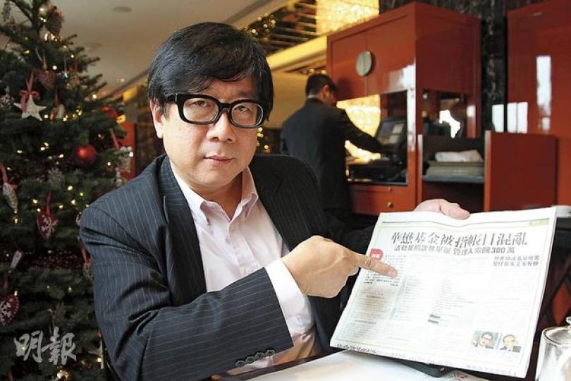 華懋集團(海外)顧問王禮泉表示,近日被一些人「拖落水」指想分華懋家產,強調自己「一分一毫都不要」,並批評華懋內部帳目不清,誓要保護王德輝家族資產。(林俊源攝) 華懋集團(海外)顧問王禮泉表示,近日被一些人「拖落水」指想分華懋家產,強調自己「一分一毫都不要」,並批評華懋內部帳目不清,誓要保護王德輝家族資產。(林俊源攝)