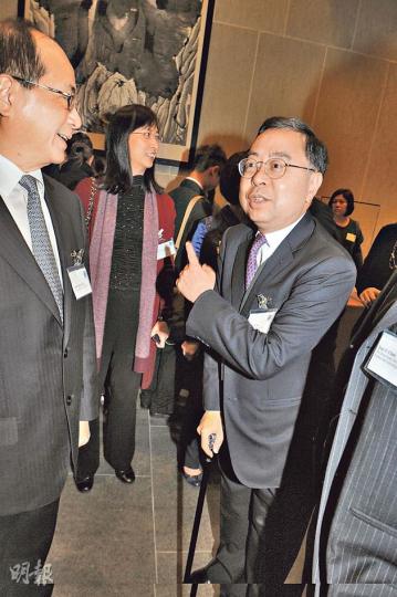陳啟宗指出,恒隆集團及恒隆地產相繼有兩名董事辭任,並不見得會影響企業管治。(劉焌陶攝) 陳啟宗指出,恒隆集團及恒隆地產相繼有兩名董事辭任,並不見得會影響企業管治。(劉焌陶攝)