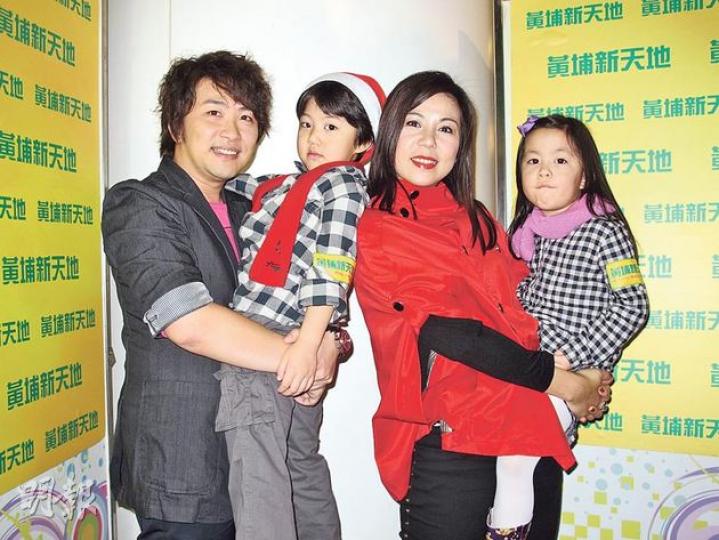 張崇德與太太劉美娟的一對子女獲遺傳藝術天分。(攝影/記者:李潔盈) 張崇德與太太劉美娟的一對子女獲遺傳藝術天分。(攝影/記者:李潔盈)
