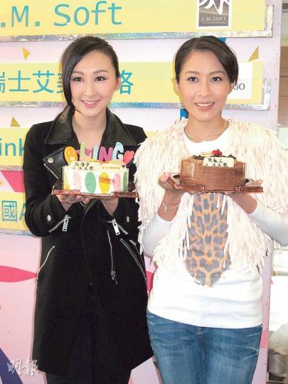 高海寧與陳敏之同是1月壽星女,未知會否一起慶祝呢?(攝影/記者:鍾一虹) 高海寧與陳敏之同是1月壽星女,未知會否一起慶祝呢?(攝影/記者:鍾一虹)