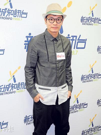 郭晉安賣口乖指《老表,你好嘢!》眾演員都用心拍攝。(攝影/記者:楊安莉) 郭晉安賣口乖指《老表,你好嘢!》眾演員都用心拍攝。(攝影/記者:楊安莉)