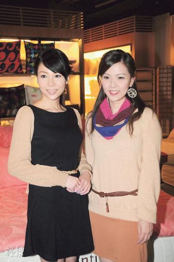 黃婉曼不擔心戚黛黛搶飯碗。(攝影/記者:梁榮達) 黃婉曼不擔心戚黛黛搶飯碗。(攝影/記者:梁榮達)