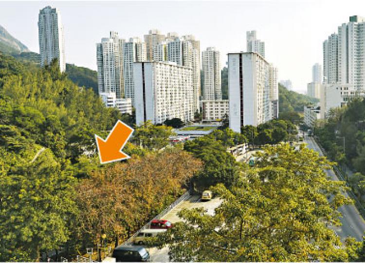 鑽石山蒲崗村道豐盛街一幅細小官地(箭嘴示),預料可提供320個居屋單位,最快4至5年後落成。(鄧宗弘攝)原預留作置安心項目的彩虹彩興路地盤(紅框示),未來將轉作興建新居屋,地盤現作臨時停車場用途,上周剛獲觀塘區議會支持轉作住宅地。(鄧宗弘攝) 鑽石山蒲崗村道豐盛街一幅細小官地(箭嘴示),預料可提供320個居屋單位,最快4至5年後落成。(鄧宗弘攝)原預留作置安心項目的彩虹彩興路地盤(紅框示),未來將轉作興建新居屋,地盤現作臨時停車場用途,上周剛獲觀塘區議會支持轉作住宅地。(鄧宗弘攝)