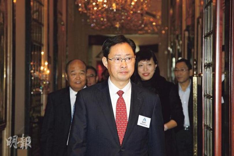 中鋁礦業董事長熊維平昨日出席新股發布會,表示有信心秘魯礦區可如期在今年底投產,並在明年開始盈利。(林俊源攝) 中鋁礦業董事長熊維平昨日出席新股發布會,表示有信心秘魯礦區可如期在今年底投產,並在明年開始盈利。(林俊源攝)
