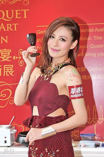 江若琳自爆22歲開始已被催婚。(攝影/記者:葉靜文) 江若琳自爆22歲開始已被催婚。(攝影/記者:葉靜文)