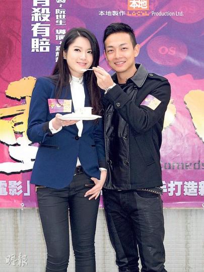 梁烈唯期待與苟芸慧拍接吻戲。(攝影/記者:李潔盈) 梁烈唯期待與苟芸慧拍接吻戲。(攝影/記者:李潔盈)