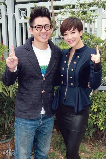 王君馨與森美宣揚禁毒及正面思想。(攝影/記者:葉靜文) 王君馨與森美宣揚禁毒及正面思想。(攝影/記者:葉靜文)