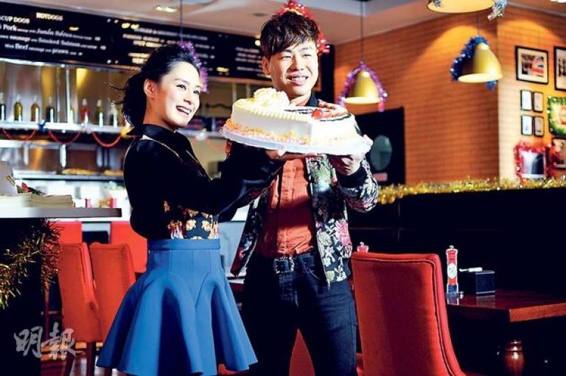 阿嬌(左)現正蜜運中,與胡彥斌(右)演起情侶相信會特別投入。(微博圖片) 阿嬌(左)現正蜜運中,與胡彥斌(右)演起情侶相信會特別投入。(微博圖片)