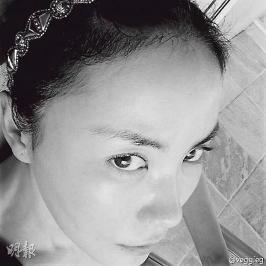 現年43歲的王菲駐顏有術。(微博圖片) 現年43歲的王菲駐顏有術。(微博圖片)
