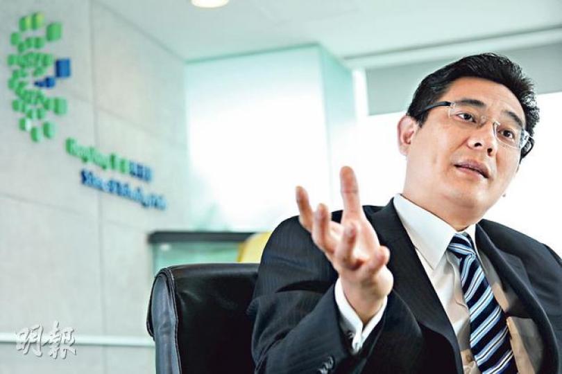 香港科技園副總裁楊德斌表示,大埔科學園目前容納近400家公司,員工總數約9000人,公司「存活率」近七成半。(林俊源攝) 香港科技園副總裁楊德斌表示,大埔科學園目前容納近400家公司,員工總數約9000人,公司「存活率」近七成半。(林俊源攝)