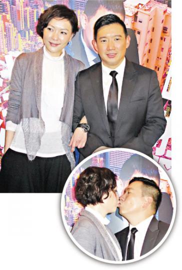 杜汶澤與老婆田蕊妮恩愛咀嘴,甜蜜溫馨。(攝影/記者:柯美)杜汶澤(右)取笑薛凱琪(左)頸長、膊窄,胸部那麼大很怪。(攝影/記者:柯美) 杜汶澤與老婆田蕊妮恩愛咀嘴,甜蜜溫馨。(攝影/記者:柯美)杜汶澤(右)取笑薛凱琪(左)頸長、膊窄,胸部那麼大很怪。(攝影/記者:柯美)