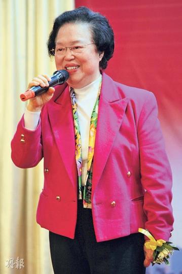 譚惠珠認為喺遊行中向輔警吹口哨嘅男子被判襲警罪成,係警員堅忍同緊守崗位嘅工作態度得到法官認同。(葉家豪攝) 譚惠珠認為喺遊行中向輔警吹口哨嘅男子被判襲警罪成,係警員堅忍同緊守崗位嘅工作態度得到法官認同。(葉家豪攝)