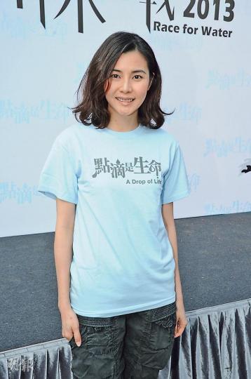 蒙嘉慧樂意與老公鄭伊健一起做慈善工作。(攝影/記者:鍾偉茵) 蒙嘉慧樂意與老公鄭伊健一起做慈善工作。(攝影/記者:鍾偉茵)