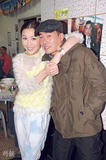 謝天華與周麗淇是歡喜冤家經常鬥嘴。(攝影/記者:陳釗) 謝天華與周麗淇是歡喜冤家經常鬥嘴。(攝影/記者:陳釗)