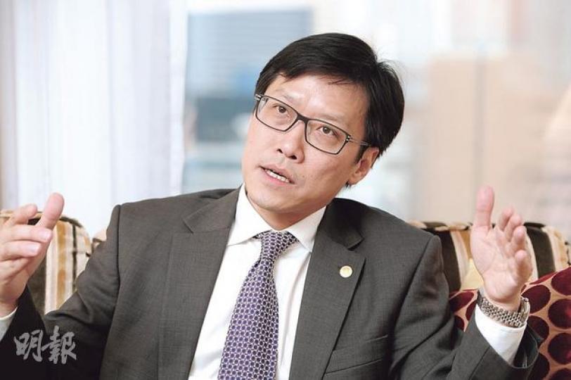 平保首席保險業務執行官李源祥表示，今年產險面對更激烈的競爭，而壽險業務在去年清理了投資上的浮虧後，今年希望回復正常表現。（尹錦恩攝）