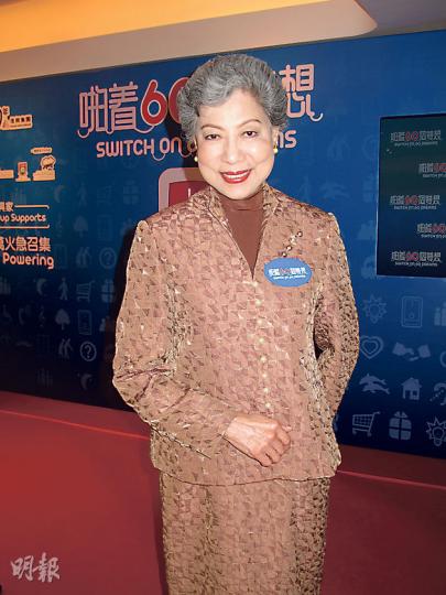 羅蘭相信黎耀祥與胡杏兒這個配搭有新火花。(攝影/記者:林蘊兒) 羅蘭相信黎耀祥與胡杏兒這個配搭有新火花。(攝影/記者:林蘊兒)