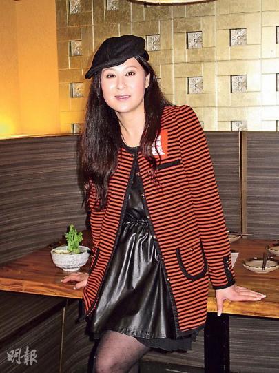 江欣燕對妹妹江希文的婚姻生活只寄予祝福。(攝影/記者﹕鍾一虹) 江欣燕對妹妹江希文的婚姻生活只寄予祝福。(攝影/記者﹕鍾一虹)