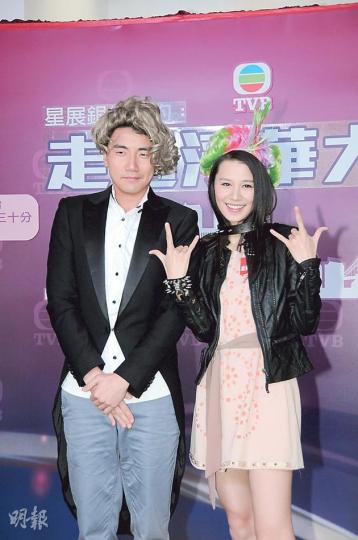 洪永城與黃翠如只能做好朋友。(攝影/記者:梁榮達) 洪永城與黃翠如只能做好朋友。(攝影/記者:梁榮達)