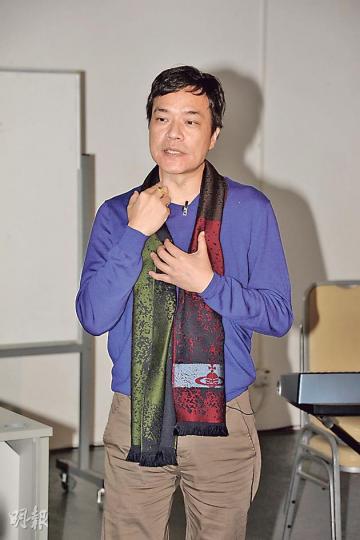 洪朝豐透露現在忙於與其搖滾樂隊錄歌,稍後會出碟。(攝影/記者:陳釗) 洪朝豐透露現在忙於與其搖滾樂隊錄歌,稍後會出碟。(攝影/記者:陳釗)