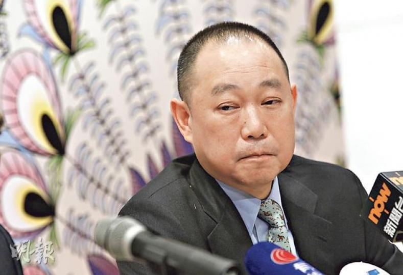 利福國際董事總經理劉鑾鴻昨表示,沒有減持利福的意圖。(李澤彤攝) 利福國際董事總經理劉鑾鴻昨表示,沒有減持利福的意圖。(李澤彤攝)