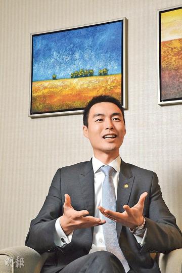 百樂酒店集團行政總裁羅正雄說，未來3至5年預計全香港新增約9000間酒店房，百樂集團希望能從中分一杯羹。（陳淑安攝） 