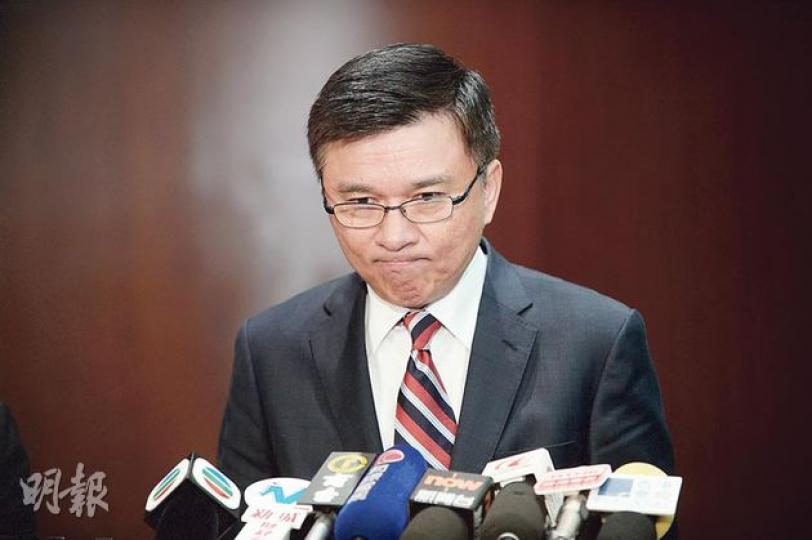 財經事務及庫務局長陳家強昨批評拉布，指會令各項紓困措施無法如期推行，「我們認為可惜的是這些受眾多市民歡迎的措施，由於『拉布』而令立法會不能審議，這是我們痛心之處」。（盧翊銘攝）（明報製圖）