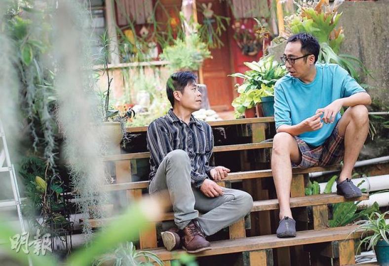 謝至德（左）、蔡旭威（右）（李澤彤攝）