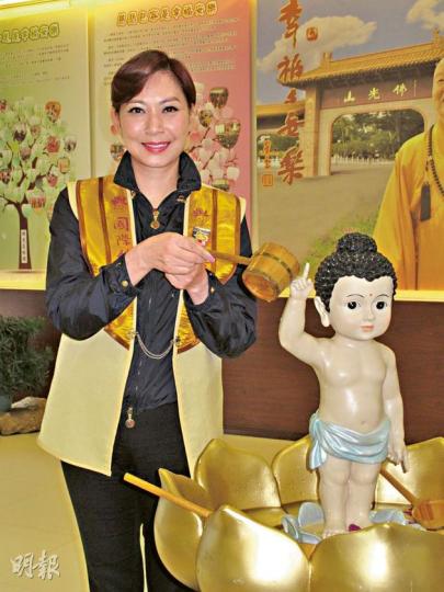 「冒牌助手」四處行騙,鄺美雲已發聲明希望大家警覺,故不擔心聲譽受影響。(攝影/記者:李潔盈) 「冒牌助手」四處行騙,鄺美雲已發聲明希望大家警覺,故不擔心聲譽受影響。(攝影/記者:李潔盈)