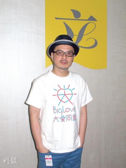 黃耀明在立法會發言感到非常緊張。(攝影/記者:楊安莉) 黃耀明在立法會發言感到非常緊張。(攝影/記者:楊安莉)