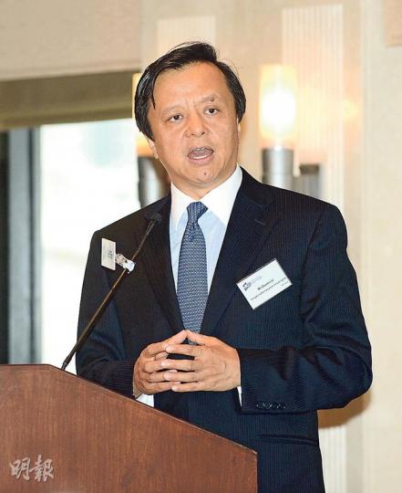 港交所行政總裁李小加昨日表示,收購LME是長期投資,不會很快有成效,市場應給予耐性。(陳淑安攝) 港交所行政總裁李小加昨日表示,收購LME是長期投資,不會很快有成效,市場應給予耐性。(陳淑安攝)