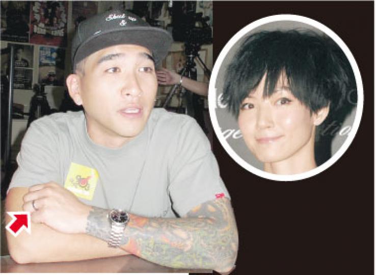 昨日見Sammy在無名指戴上婚戒,原來他與盧巧音(圓圖)已註冊結婚。(攝影/記者:楊安莉) 昨日見Sammy在無名指戴上婚戒,原來他與盧巧音(圓圖)已註冊結婚。(攝影/記者:楊安莉)
